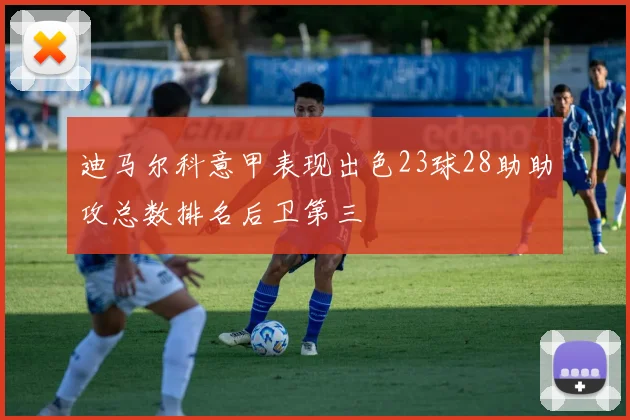 迪马尔科意甲表现出色23球28助助攻总数排名后卫第三